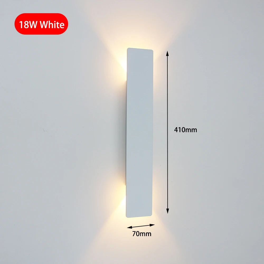 Tivoli 6W Aluminum LED Wall Sconce for Bedroom and Living Room