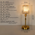 Quilla Contour Rechargeable Crystal Desk Lamp – product view 7