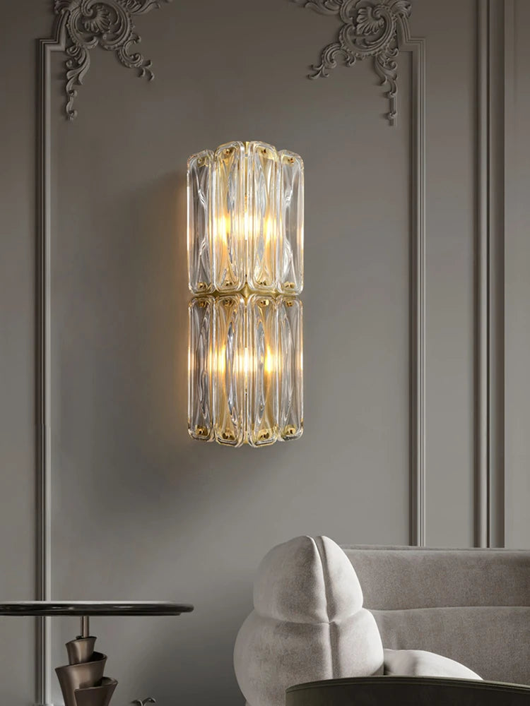 Brielle Halo Sculptural Brass Wall Sconce – Modern Brass Sculptural Wall Sconces for Dining Room
