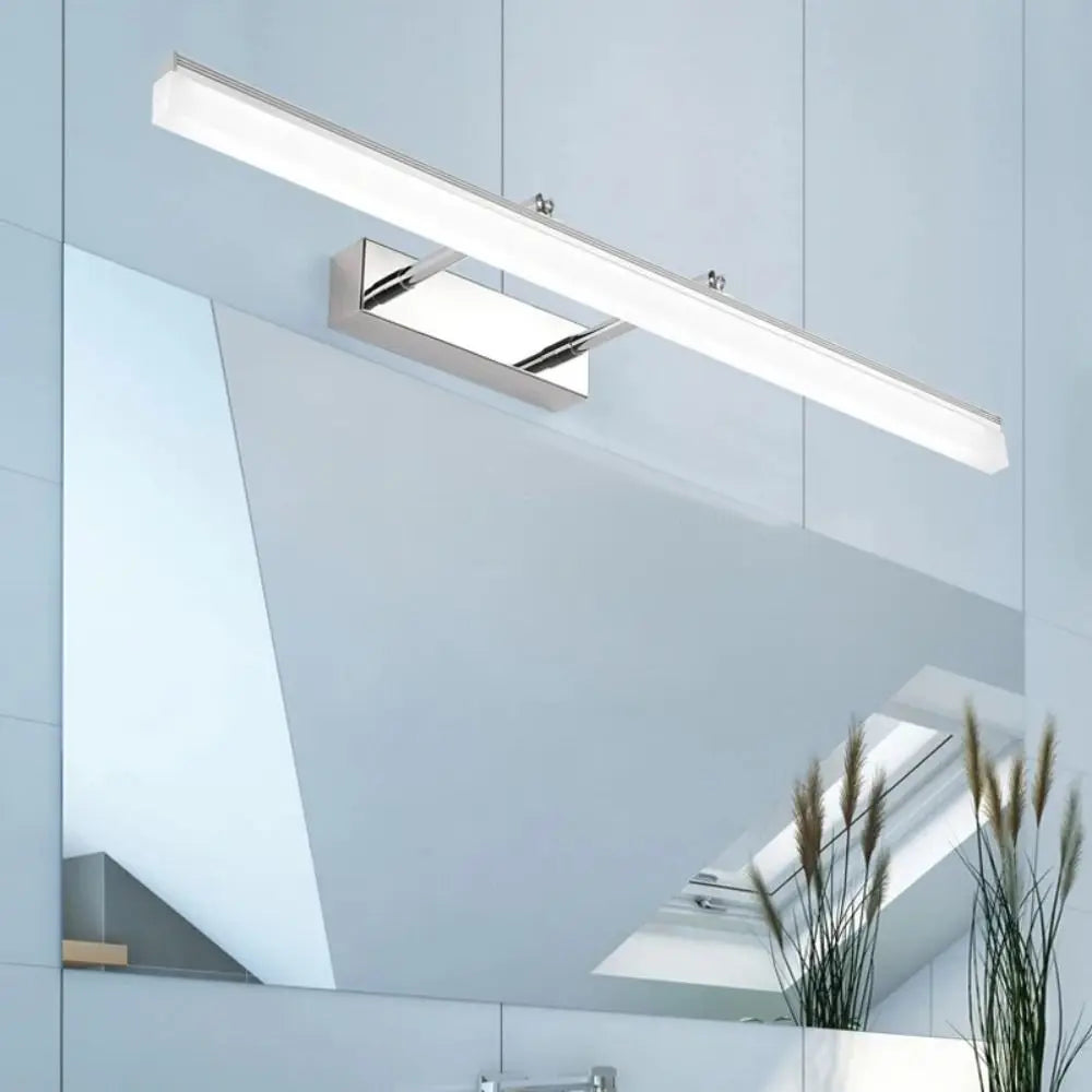 Kensley 40cm 9W Retractable No-Drill Vanity Mirror Light