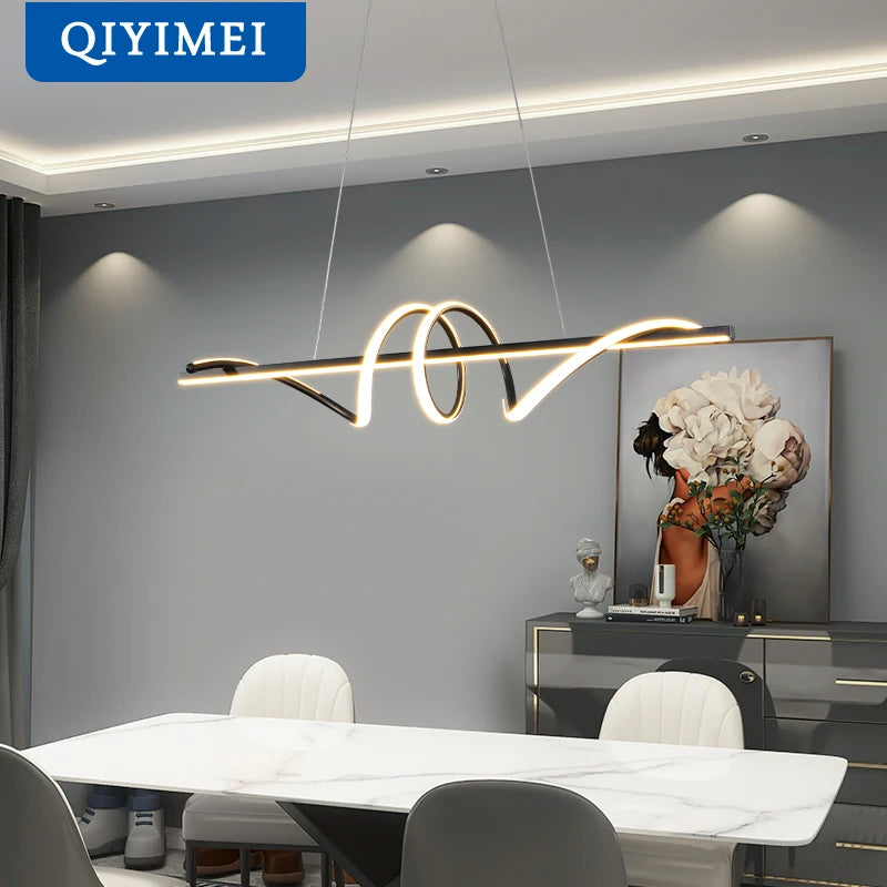Ayla Orbit Aluminum Pendant Light Dimmable