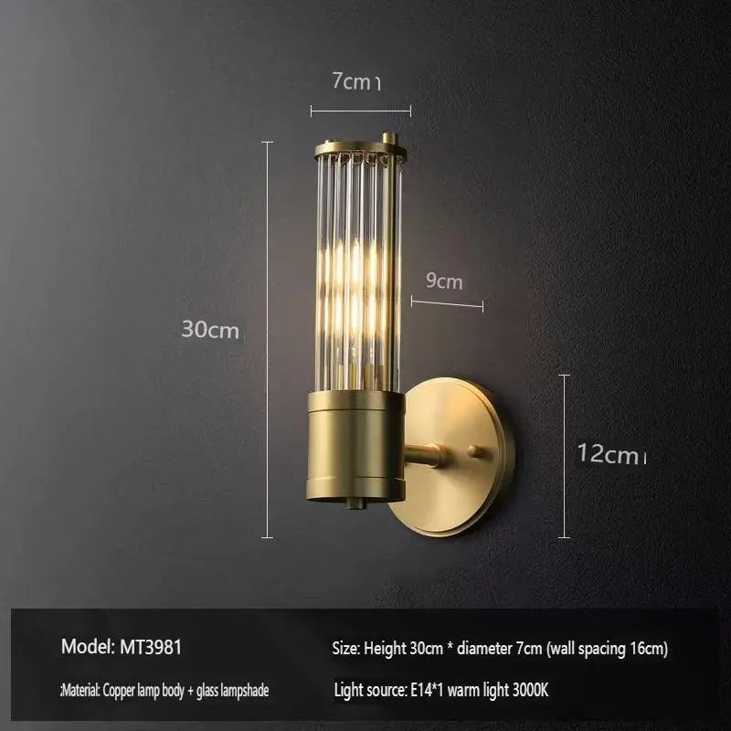 Leonie Veil Glass Wall Sconce – product view 11