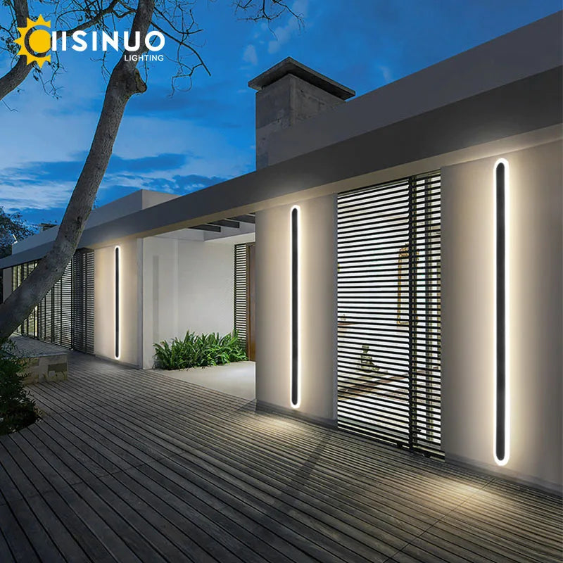 Aurelia Aluminum Outdoor Wall Sconce for Porch – IP65 – product view