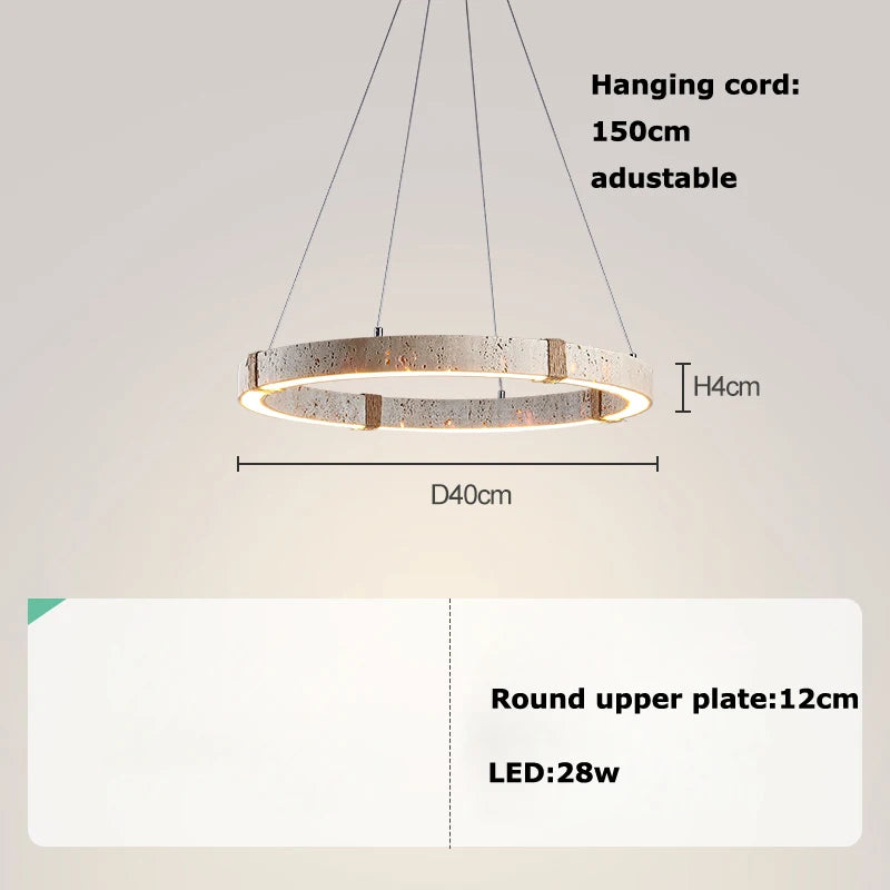 Arden Arc Wood Chandelier – Dimmable – product detail 12