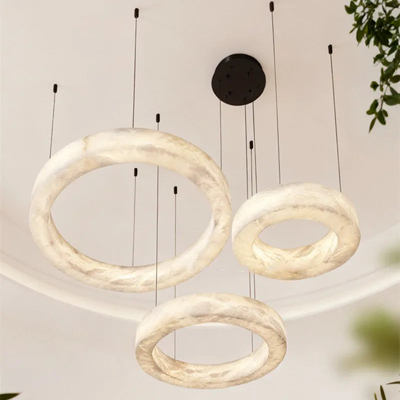 Nero Prism Natural Marble Chandelier – Vintage – product detail 2