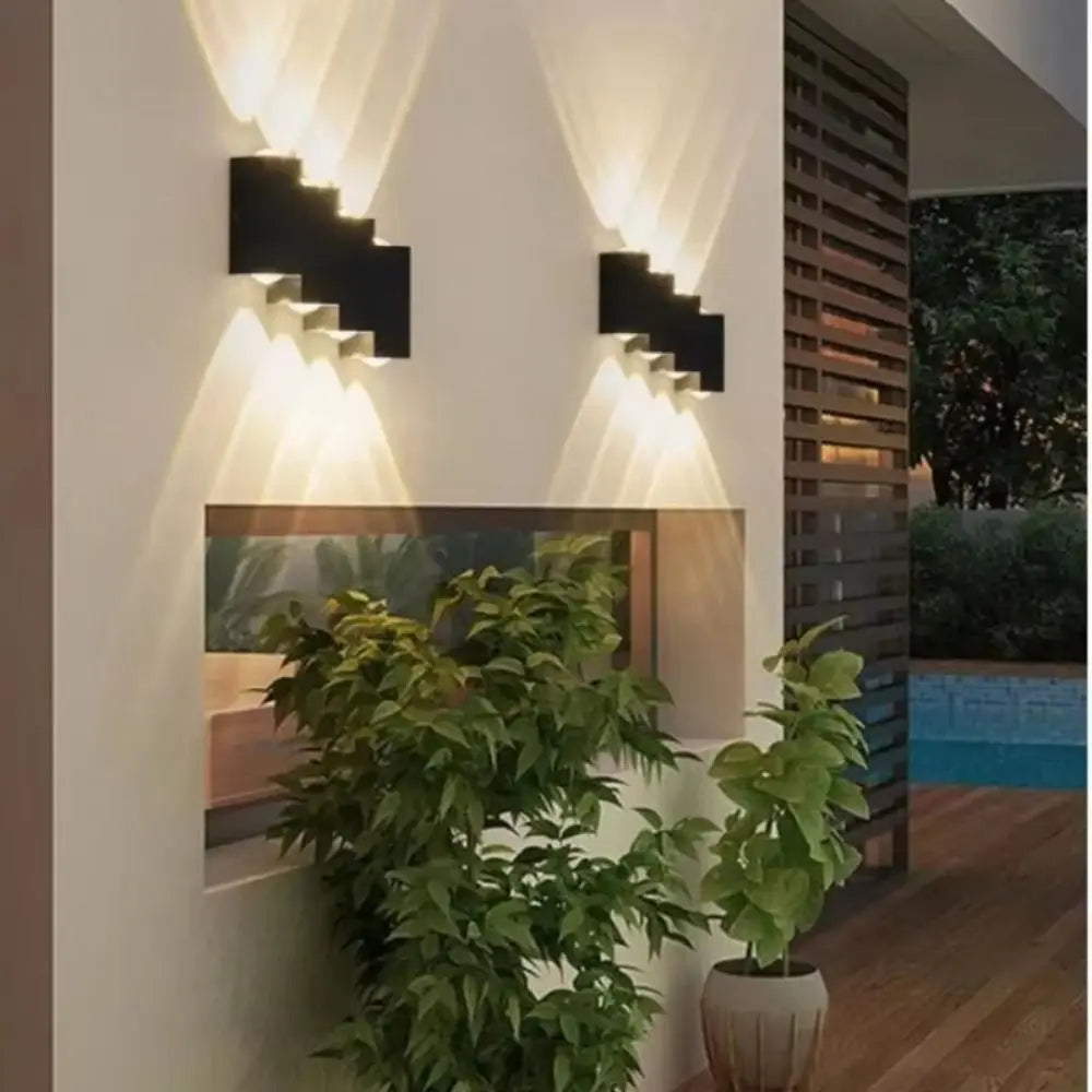 Elara Energy-Efficient Aluminum Outdoor Wall Light for Yard – IP65 – detail view 5