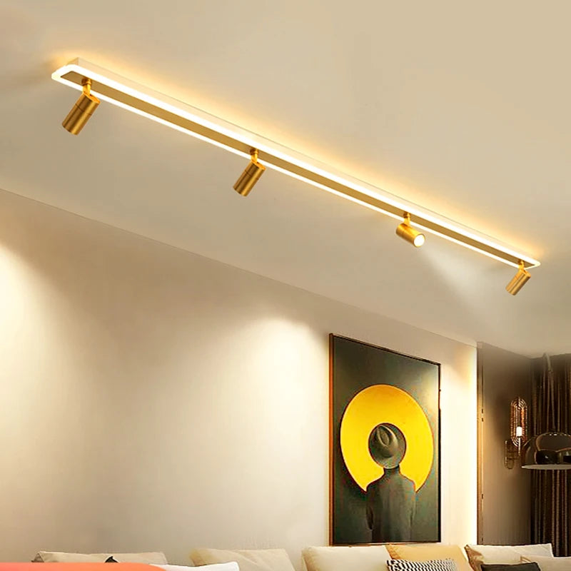 Nordic Modern Ceiling Spotlight – Acrylic Smart LED for Kitchen, Trade Projects | Aviana Veil by Evenlyr