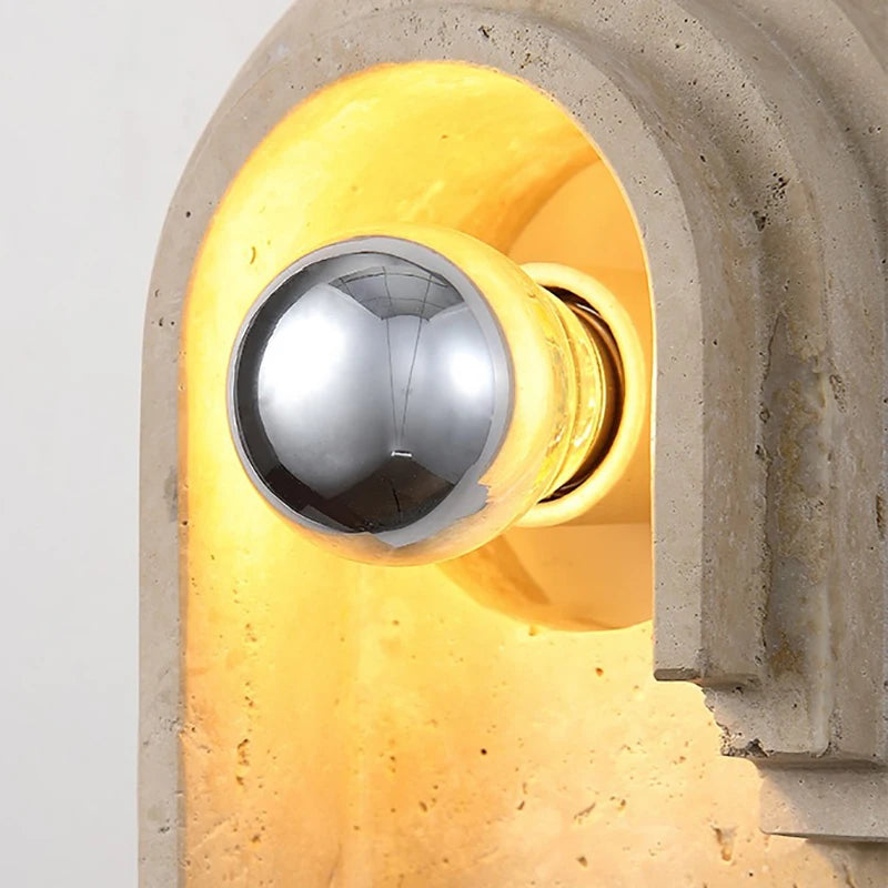 Cyrene Halo Metal Wall Sconce – product view 6