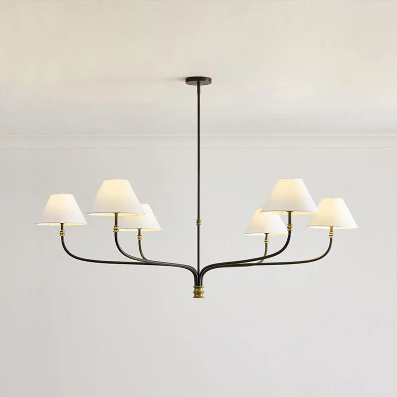 Riva Veil Fabric Chandelier