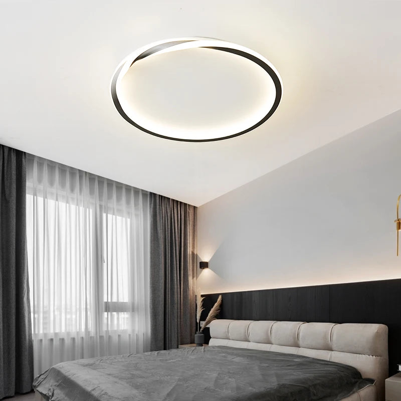 Elara Meteor-Effect LED Chandelier for Foyer – detail view 5