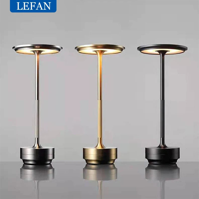 Perrin Contour Rechargeable Metal Floor Lamp – product view 2