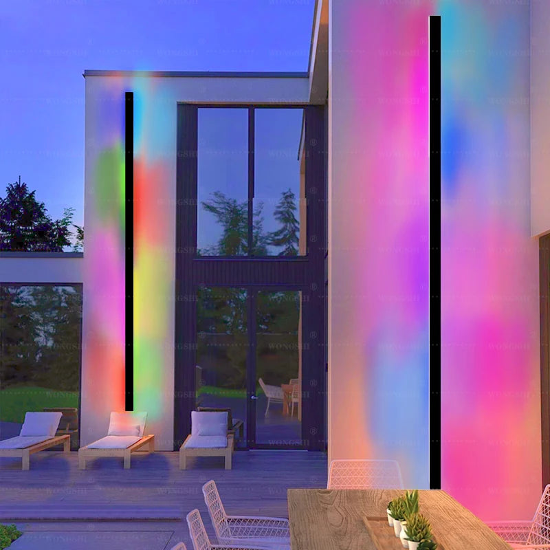 Ilaria RGB Outdoor Wall Light for Garden Wall – IP65 – detail view 5