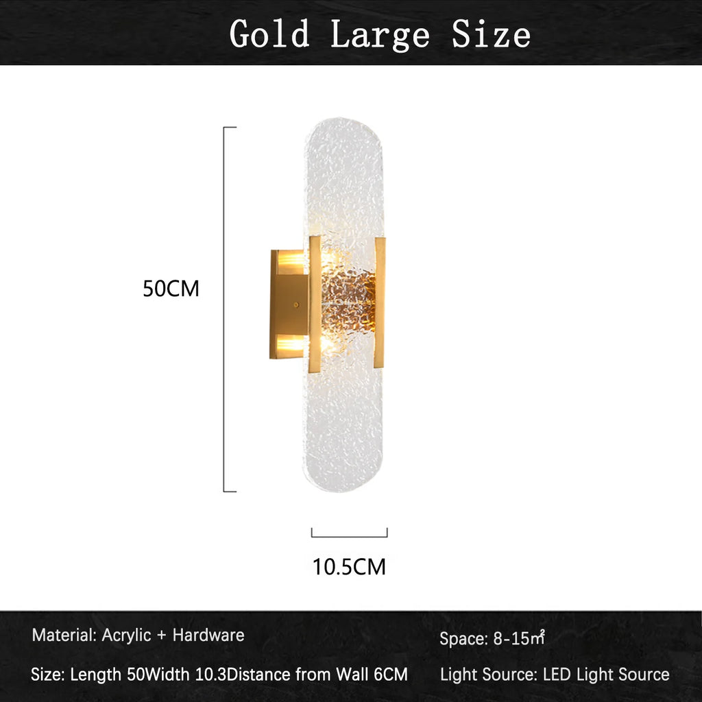 Kaia Ribbon Marble Wall Sconce – Nordic – product detail 7
