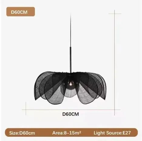 Thea Aura Fabric Chandelier – Wabi-Sabi – product detail 7