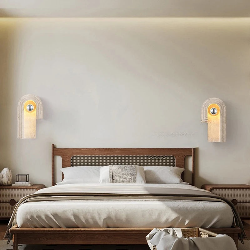 Cyrene Halo Metal Wall Sconce – product view 4