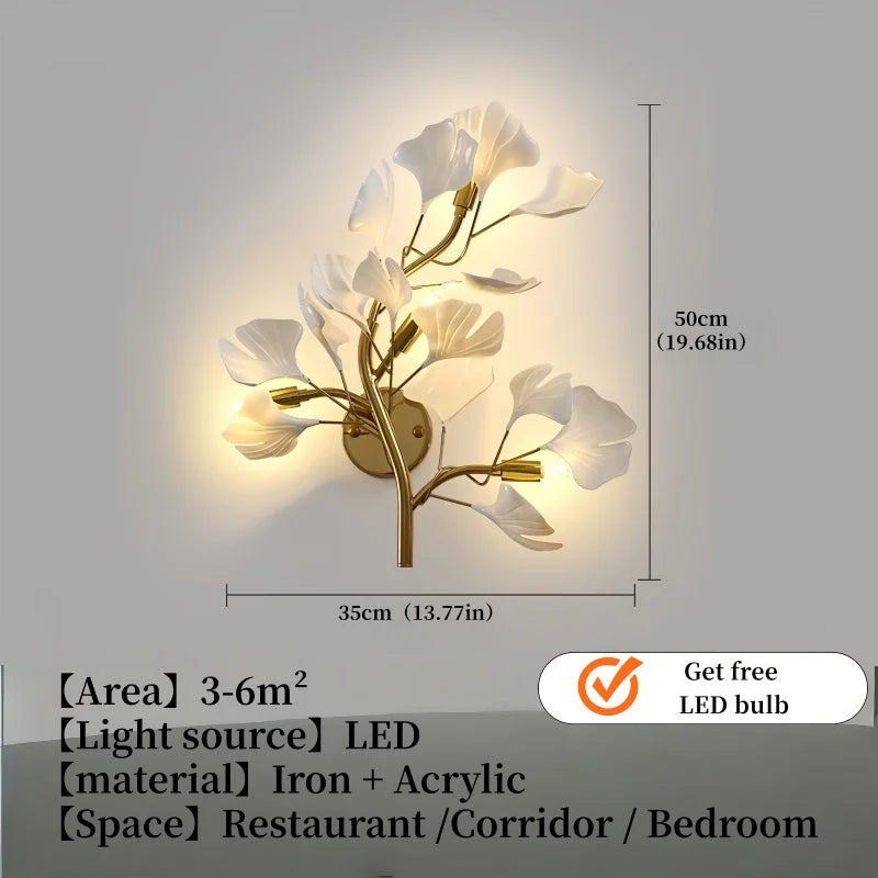 Caelia Halo Sculptural Metal Wall Sconce – product view 7
