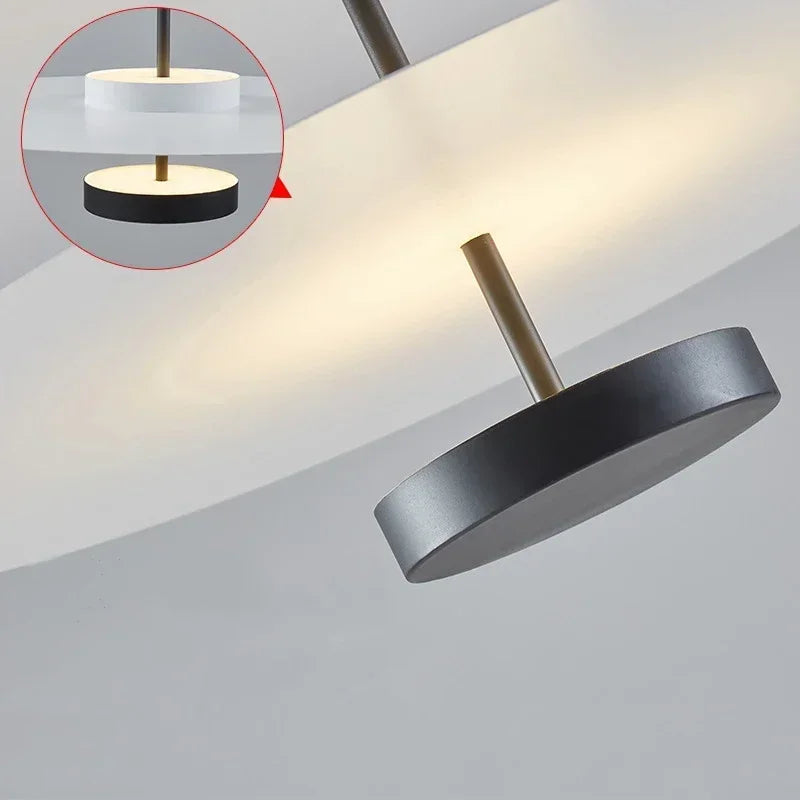 Acrylic Pendant Light – Nordic Modern LED for Bedroom & Bedside, Living Room, Dining Room & Kitchen | Noemi Line by Evenlyr