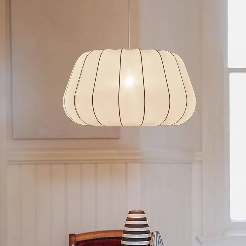 Fabric Chandelier – Wabi-Sabi Vintage for Bedroom & Bedside, Living Room, Dining Room & Kitchen | Elowen Halo by Evenlyr
