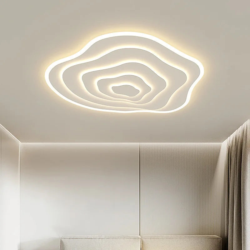 Floris Halo Sculptural Metal Ceiling Light – product view 4