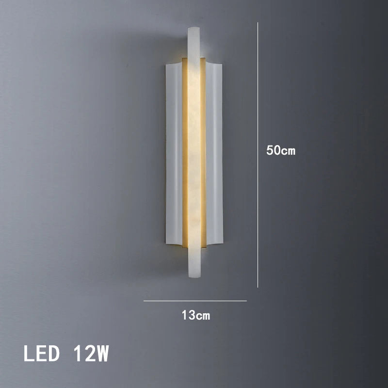 Modern Marble Wall Sconce – detail view 9