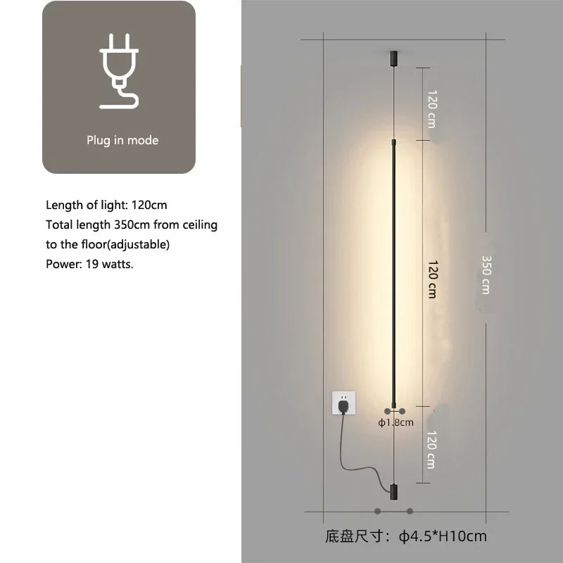 Arden Arc Iron Pendant Light – Minimalist – product detail 9