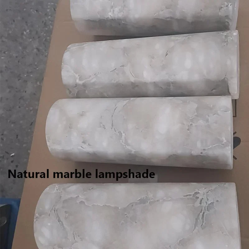 Elowen Contour Marble Wall Sconce – product view 5