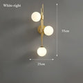 Fiore Contour Glass Wall Sconce – product view 8