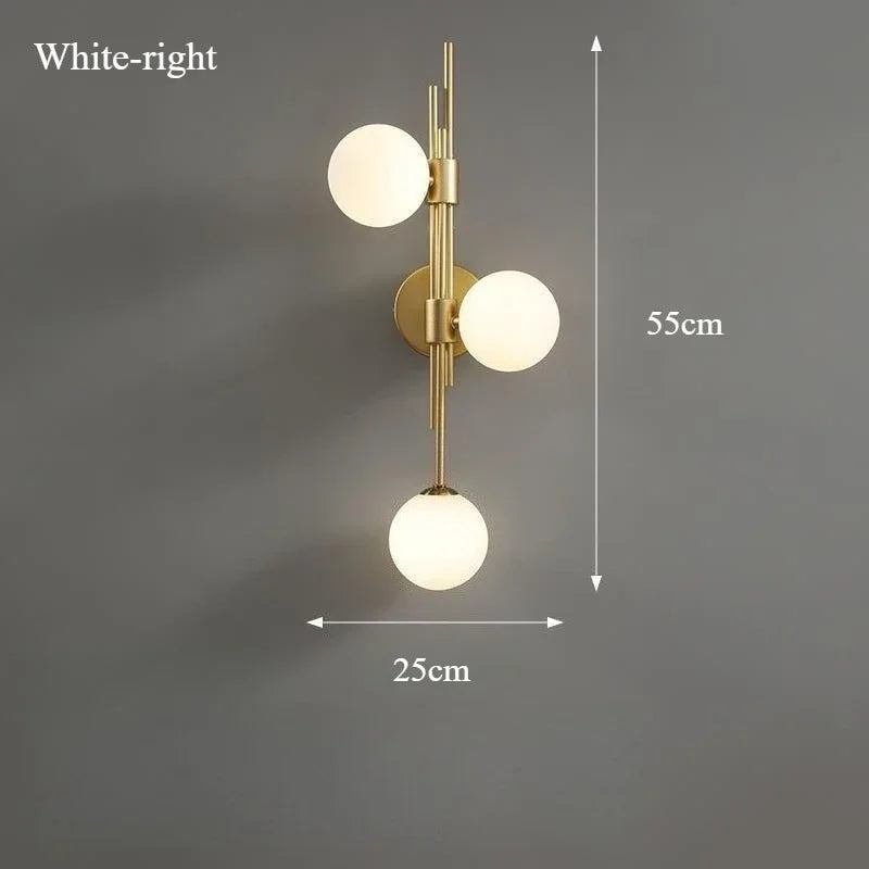 Fiore Contour Glass Wall Sconce – product view 8