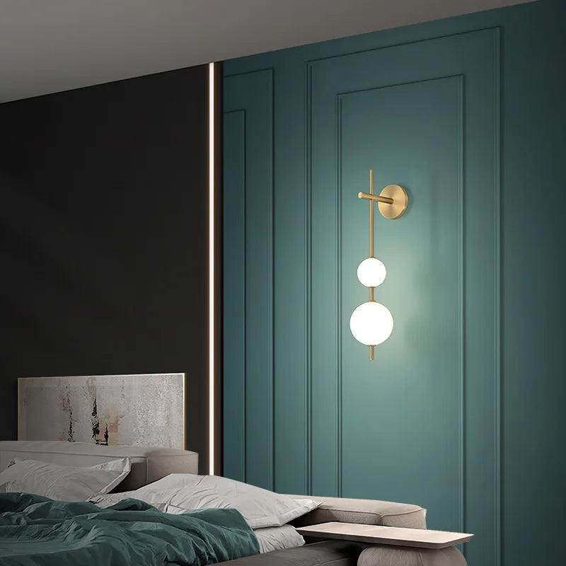 Kalix Halo Metal Wall Sconce – product view 3