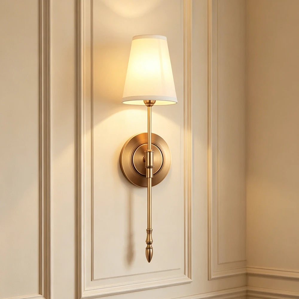 Modern Brass Wall Sconce – product view