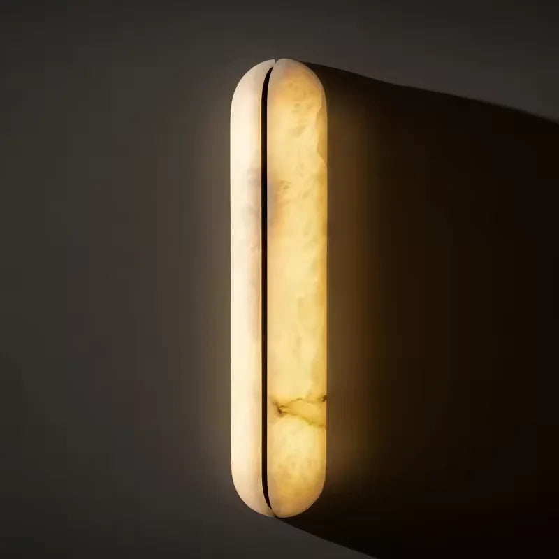 Thea Aura Natural Marble Wall Sconce