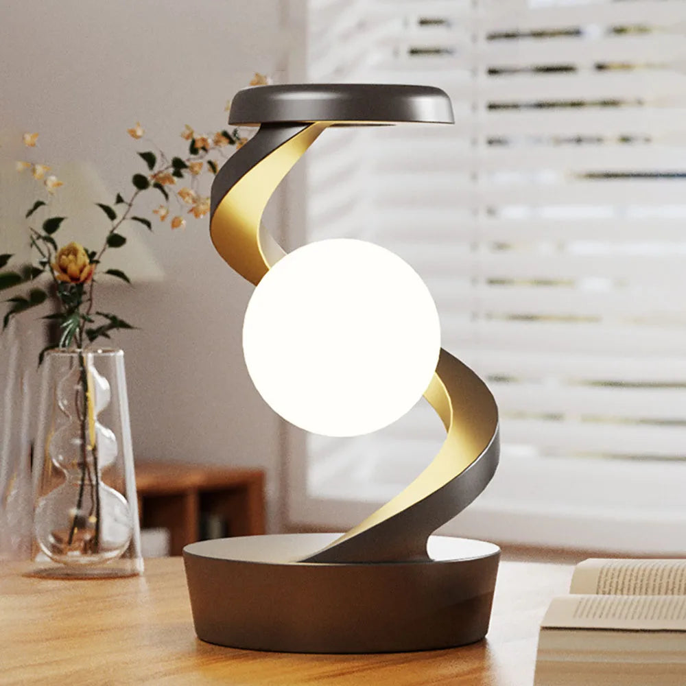 Roselle Contour Sculptural Table Lamp – product view 2