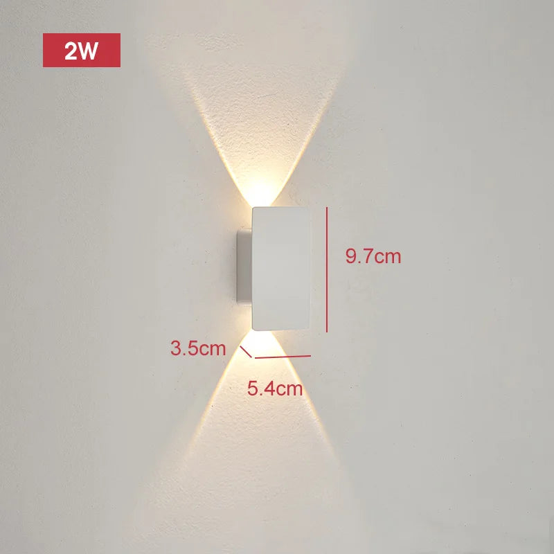 Caspian 18W Strip Outdoor Wall Light for Exterior Wall – Aluminum