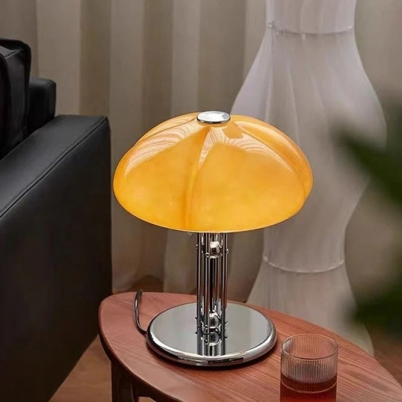 Crystal Table Lamp – Modern Minimalist Dimmable LED for Bedside, Desk & Office, Restaurant Table | Seraphine Grove by Evenlyr