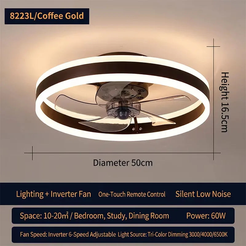 Orlena Halo Dimmable Metal Chandelier – product view 12
