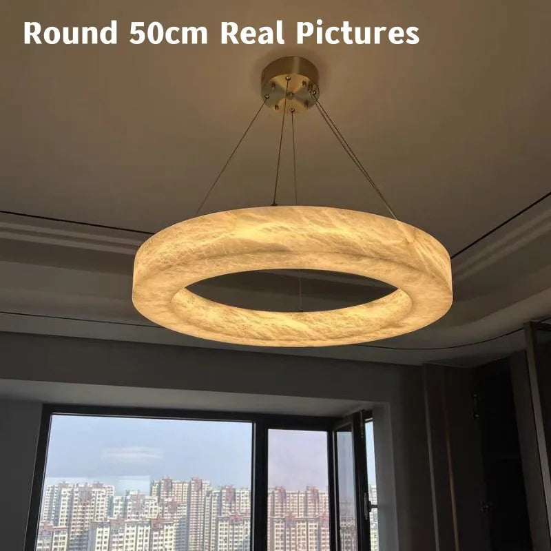 Nero Prism Natural Marble Chandelier – Vintage – product detail 4