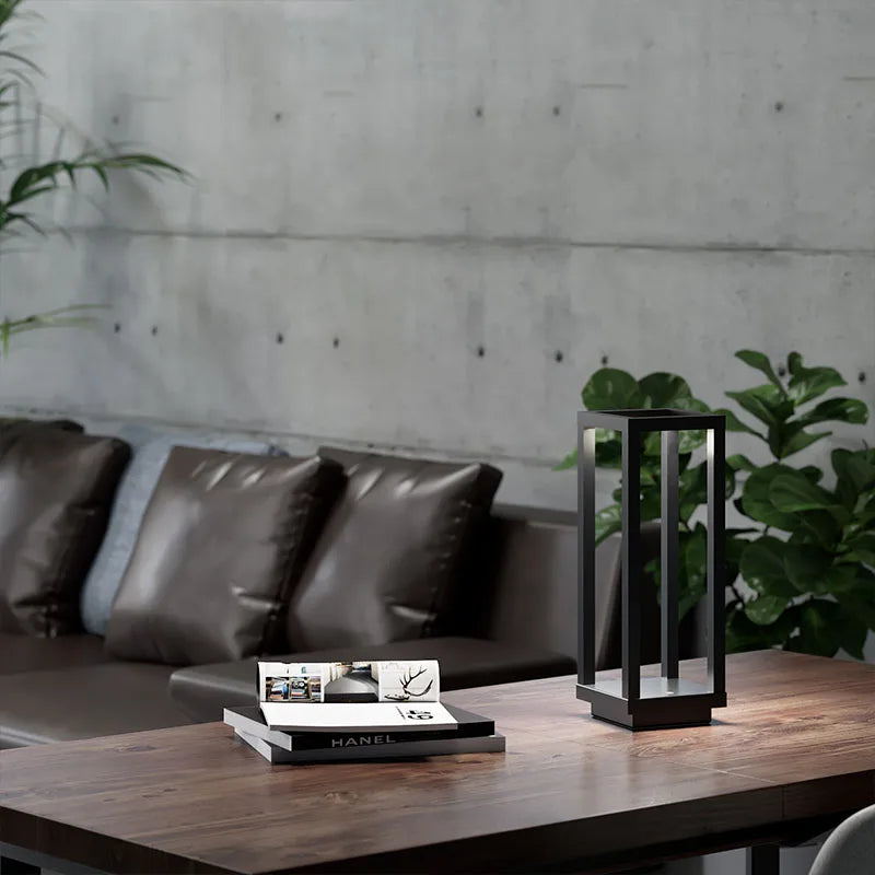 Phaedra Arc Rechargeable Metal Desk Lamp – product view 3