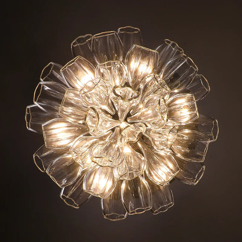 Delia Arc Glass Pendant Light – product view 5