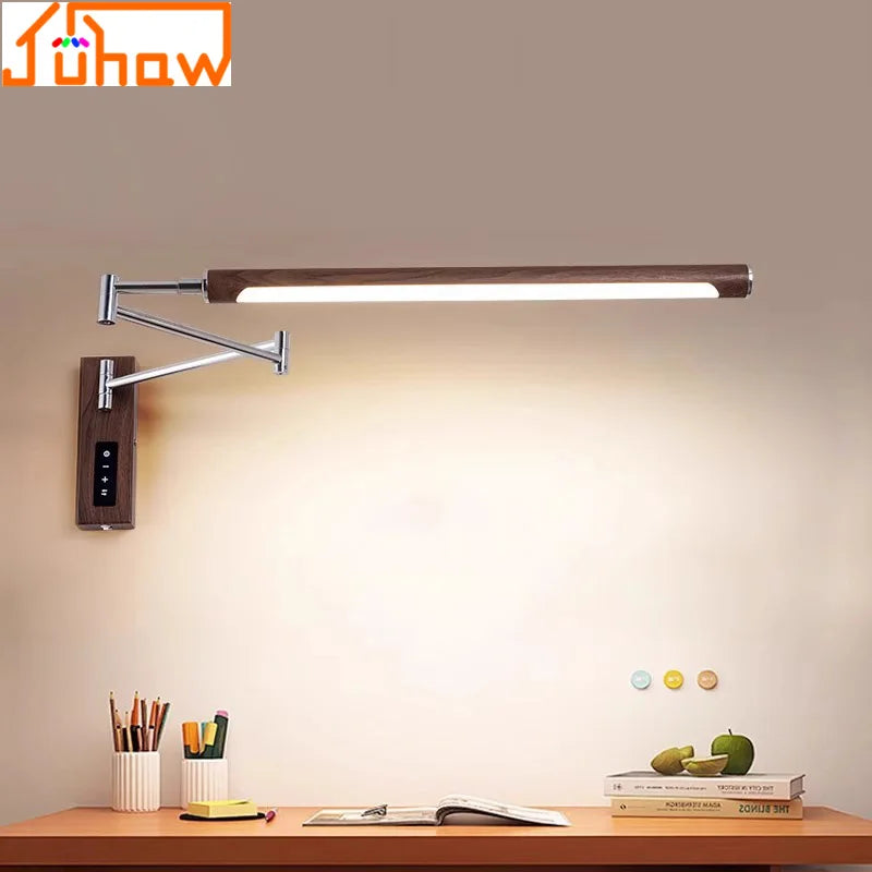 Perrin Arc Swing-Arm Metal Wall Sconce – Vintage Metal Swing-Arm Wall Sconces for Bedroom