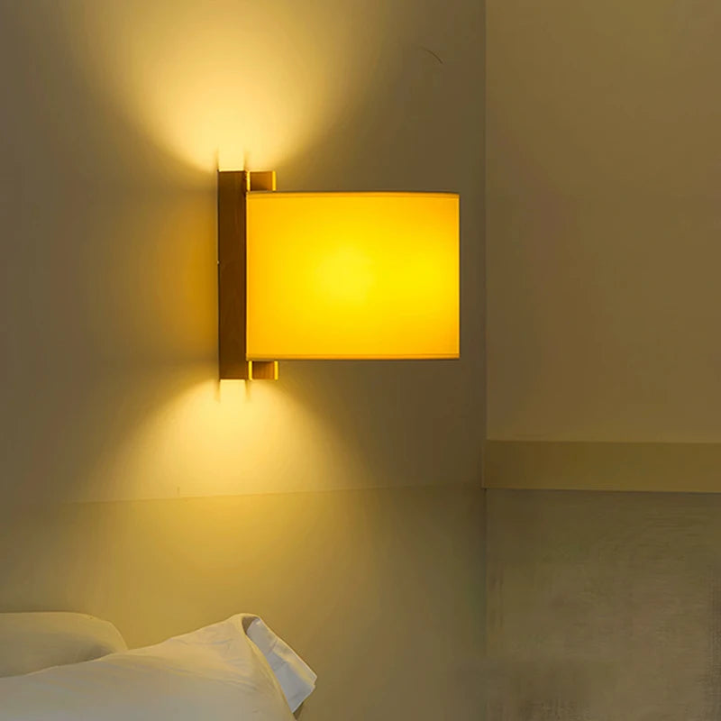Oriana Halo Wood Wall Sconce – product view 3