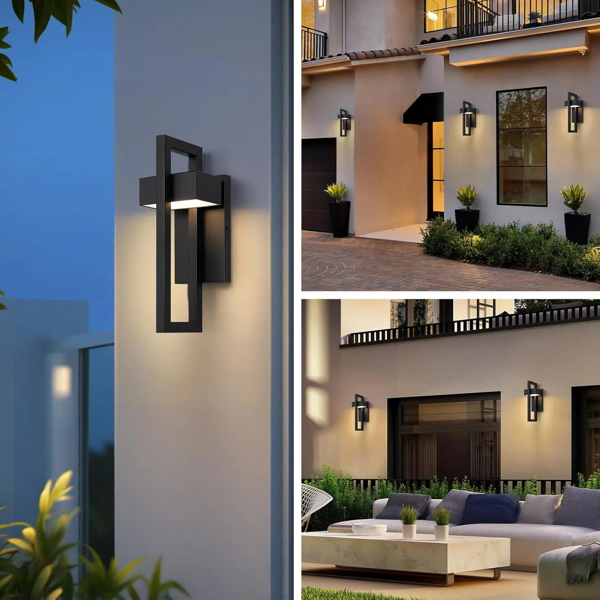 Elara 12W Vintage Outdoor Wall Light for Courtyard – IP65 – detail view 3