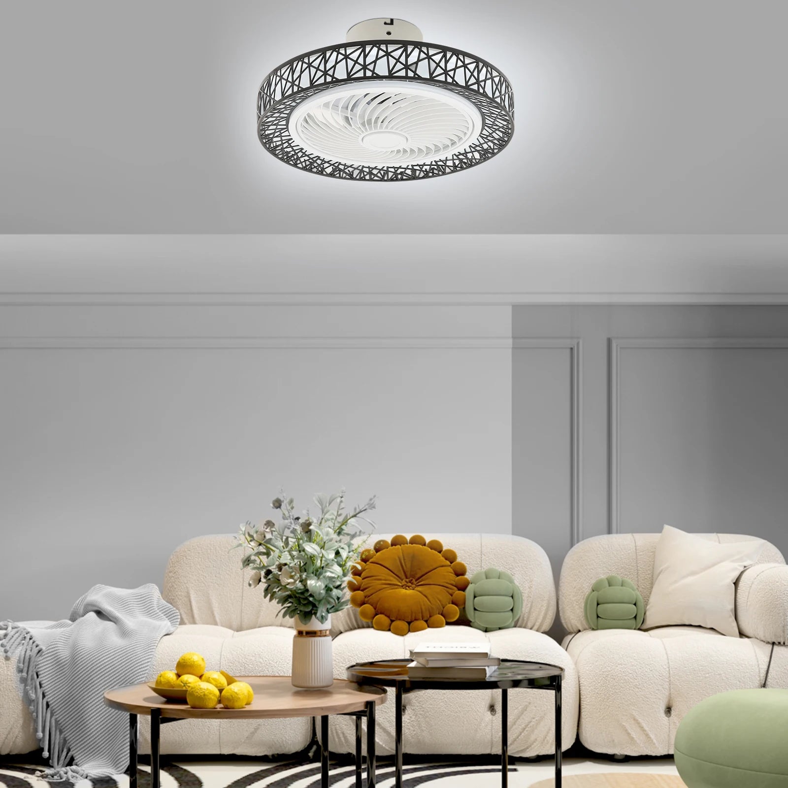 Liora 48W 6-Speed Ceiling Fan Light – 3-Color Remote