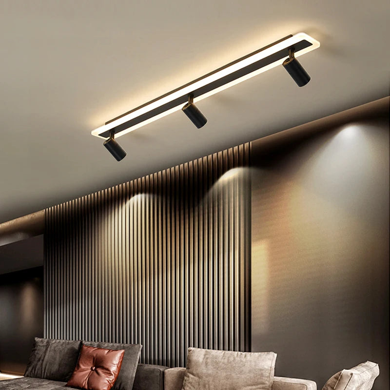 Nordic Modern Ceiling Spotlight – Acrylic Smart LED for Kitchen, Trade Projects | Aviana Veil by Evenlyr