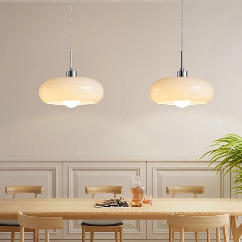 Ravena Modern Glass Chandelier for Bedroom