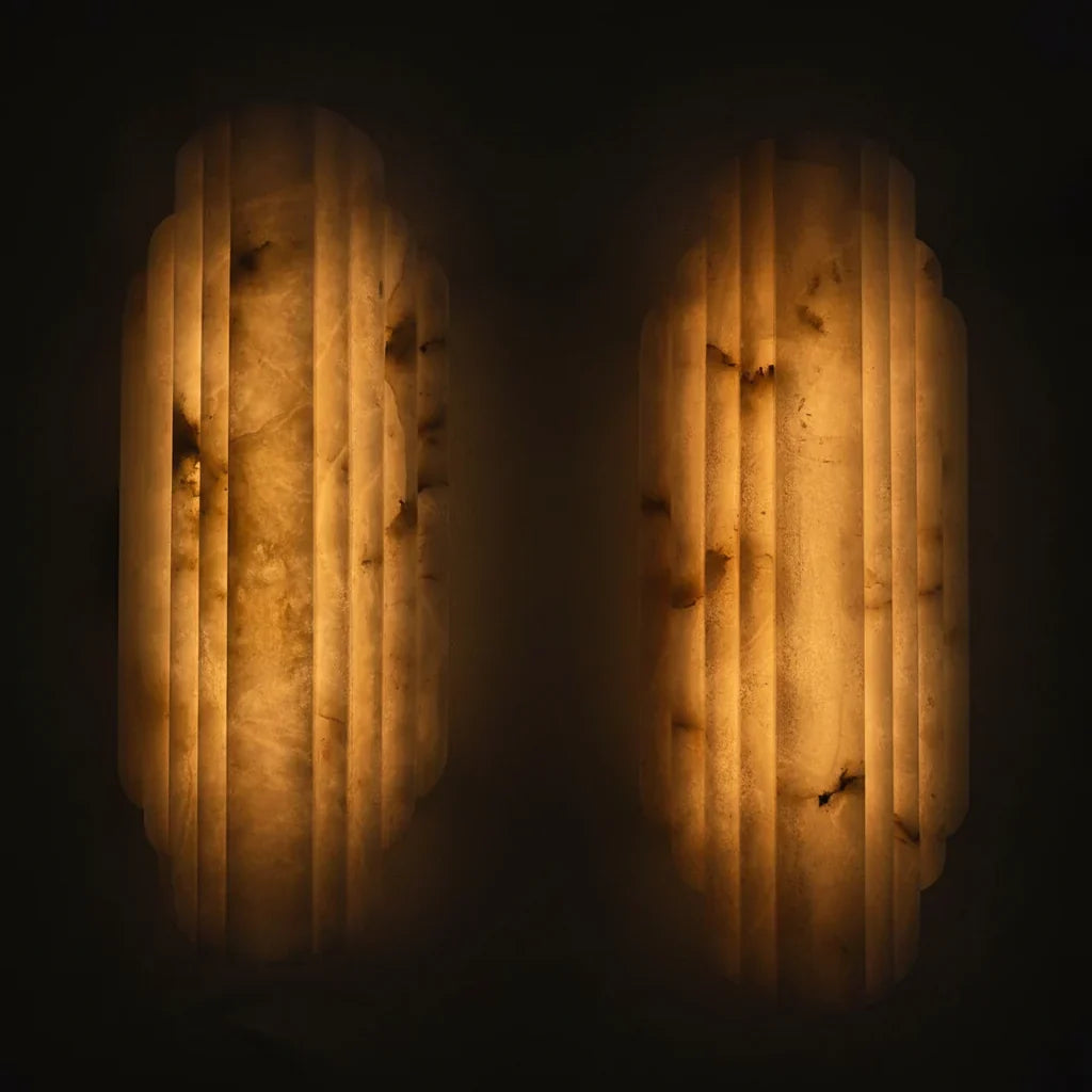 Mira Contour Vertical Marble Wall Sconce original product reference