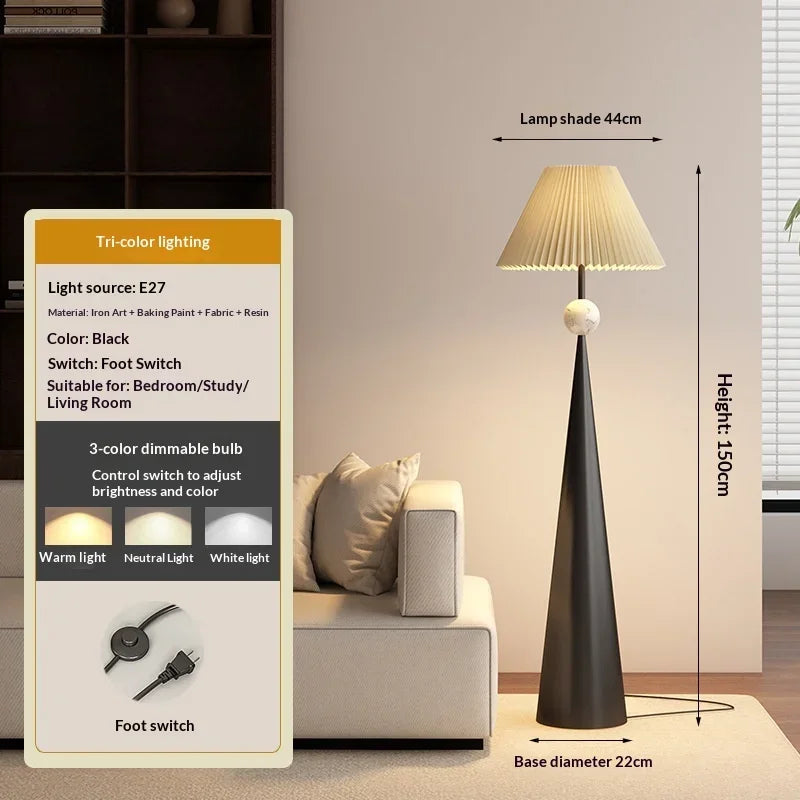 Soren Loop Fabric Floor Lamp – Wabi-Sabi – product detail 6