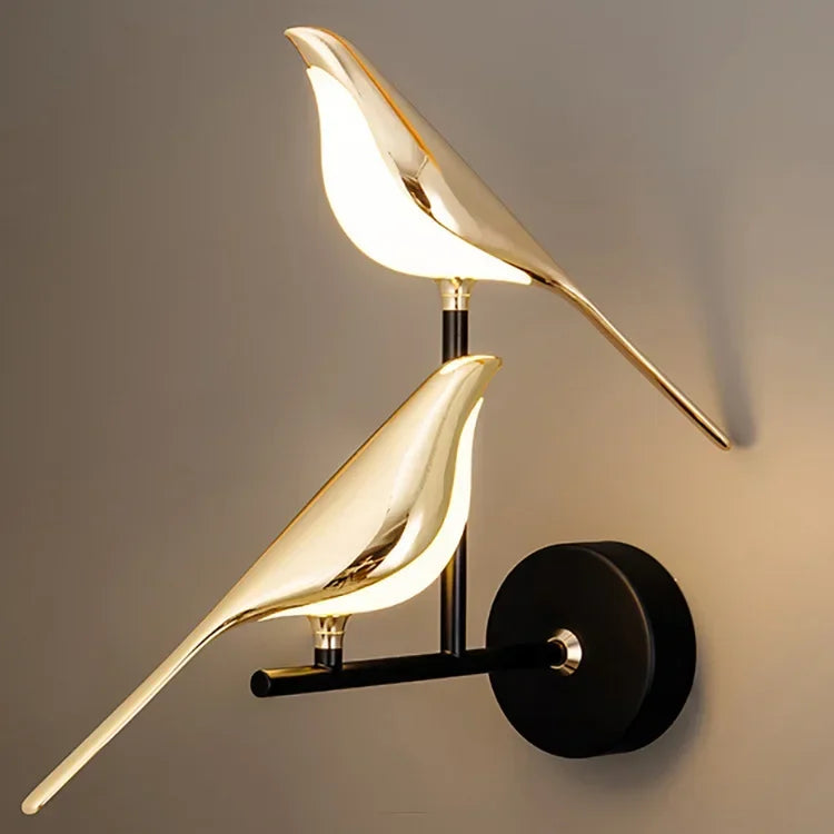 Dorian Halo Metal Wall Sconce – Nordic Metal Wall Sconces for Dining Room