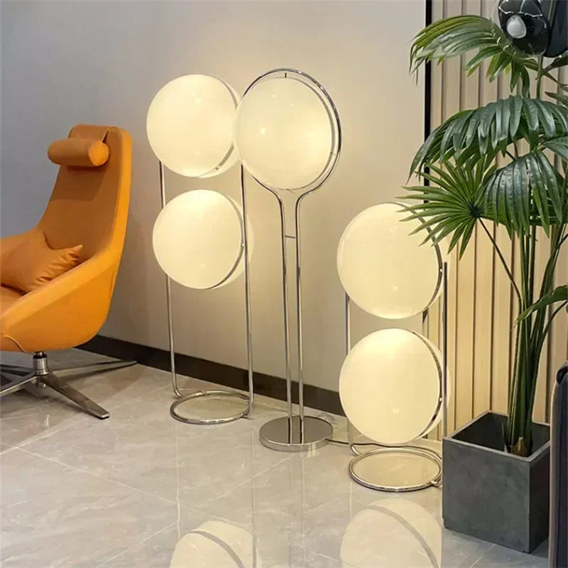 Oria Reed Acrylic Floor Lamp – Art Deco – product detail 5