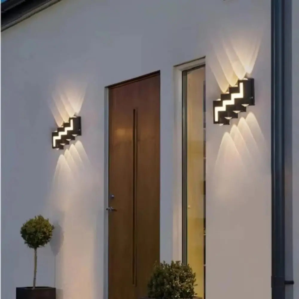 Elara Energy-Efficient Aluminum Outdoor Wall Light for Yard – IP65 – detail view 4