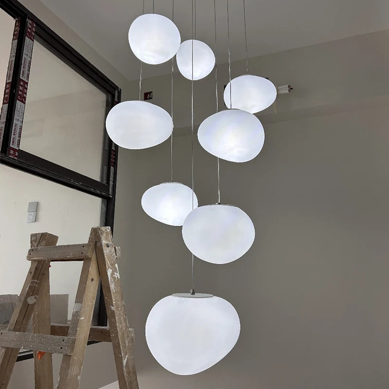 Linea Column Acrylic Chandelier – Remote Control – product detail 5